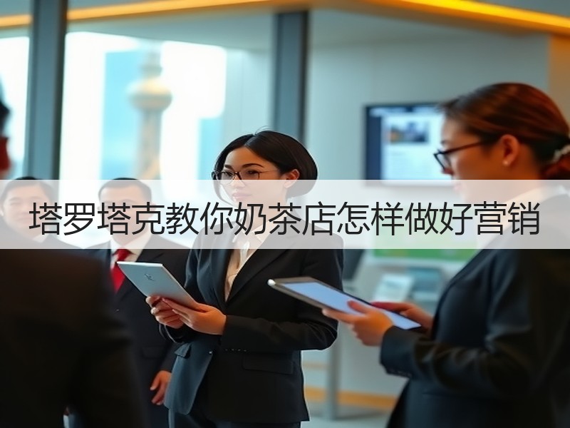 塔罗塔克教你奶茶店怎样做好营销