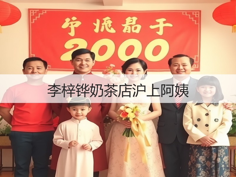 李梓铧奶茶店沪上阿姨