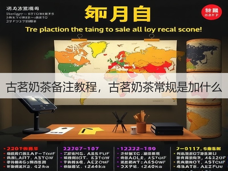古茗奶茶备注教程，古茗奶茶常规是加什么