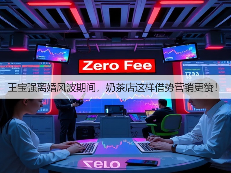 王宝强离婚风波期间，奶茶店这样借势营销更赞！