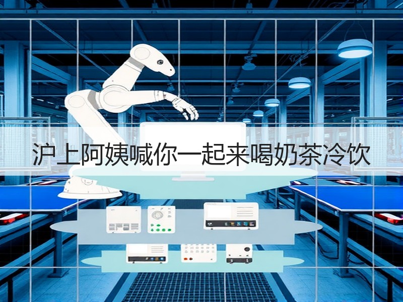 沪上阿姨喊你一起来喝奶茶冷饮