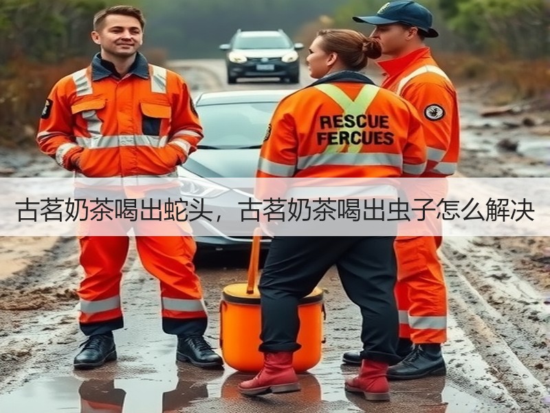 古茗奶茶喝出蛇头，古茗奶茶喝出虫子怎么解决
