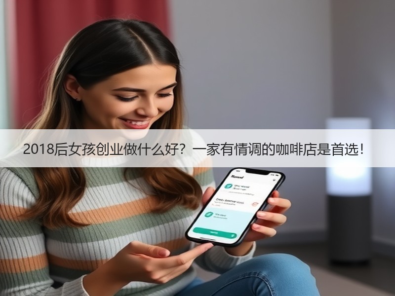 2018后女孩创业做什么好？一家有情调的咖啡店是首选！