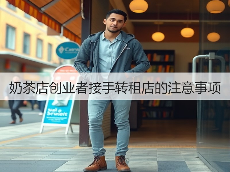 奶茶店创业者接手转租店的注意事项