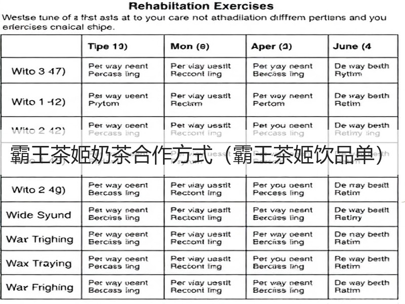 霸王茶姬奶茶合作方式（霸王茶姬饮品单）