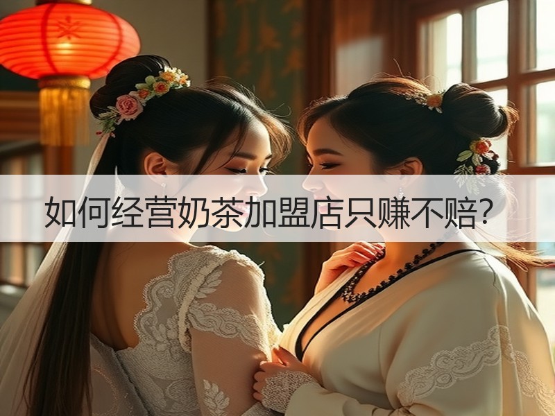 如何经营奶茶加盟店只赚不赔？