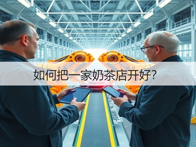 如何把一家奶茶店开好？