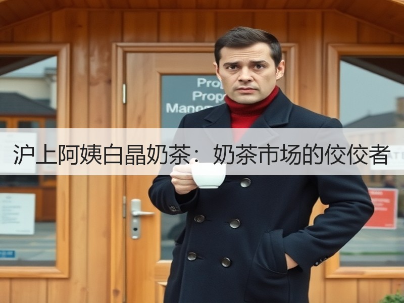 沪上阿姨白晶奶茶：奶茶市场的佼佼者