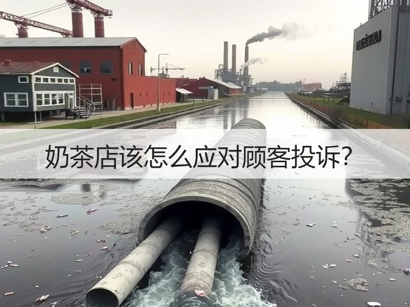 奶茶店该怎么应对顾客投诉？