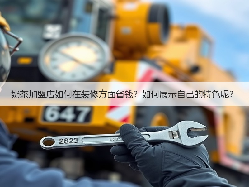奶茶加盟店如何在装修方面省钱？如何展示自己的特色呢？