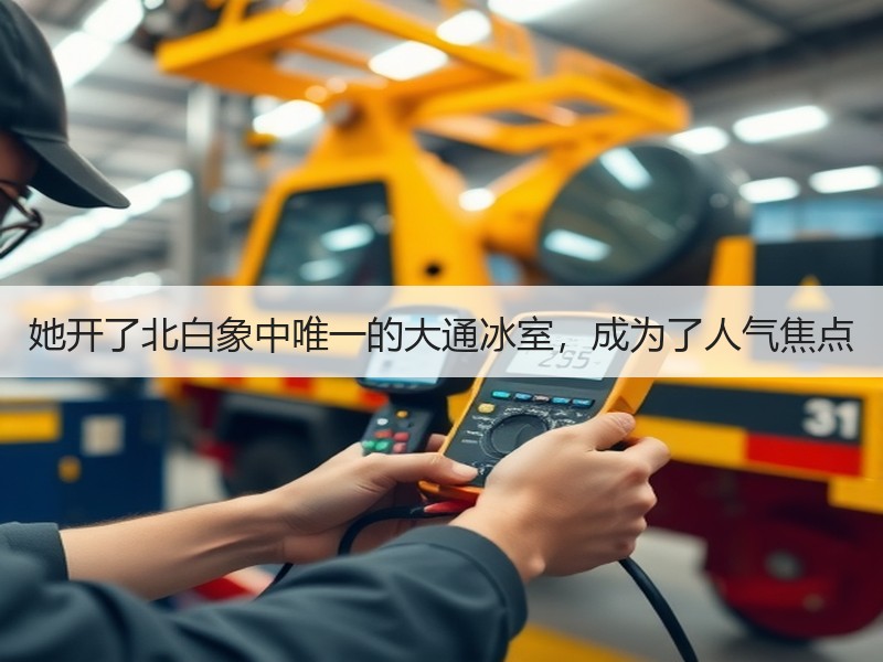 她开了北白象中唯一的大通冰室，成为了人气焦点