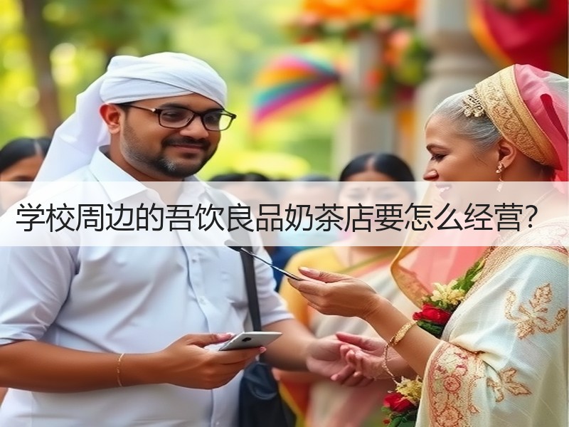 学校周边的吾饮良品奶茶店要怎么经营？