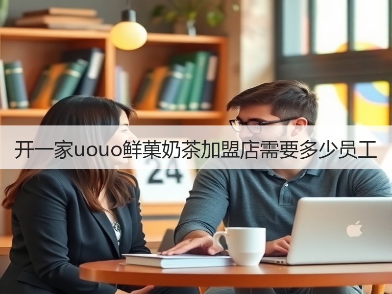 开一家uouo鲜菓奶茶加盟店需要多少员工
