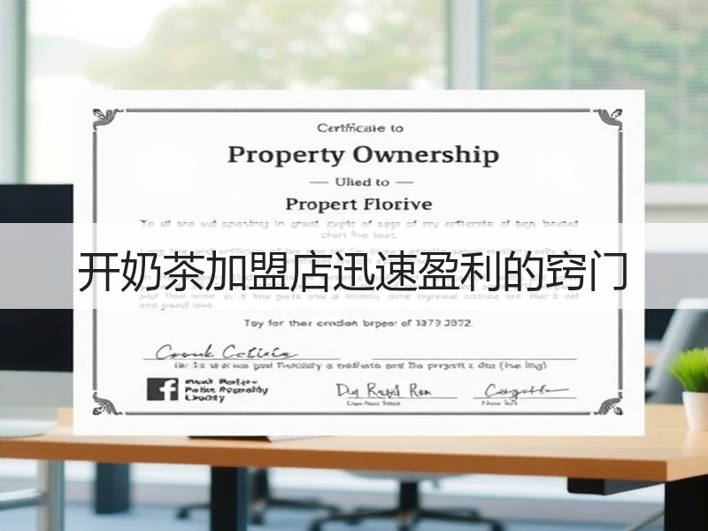 开奶茶加盟店迅速盈利的窍门