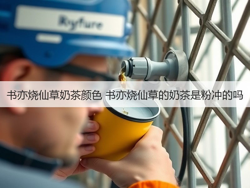 书亦烧仙草奶茶颜色 书亦烧仙草的奶茶是粉冲的吗