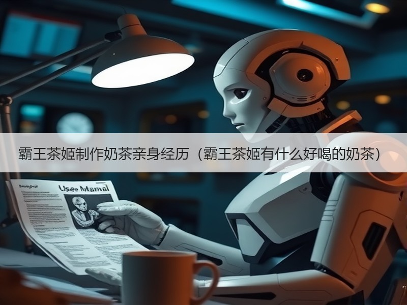 霸王茶姬制作奶茶亲身经历（霸王茶姬有什么好喝的奶茶）