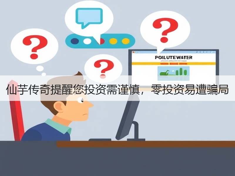 仙芋传奇提醒您投资需谨慎，零投资易遭骗局