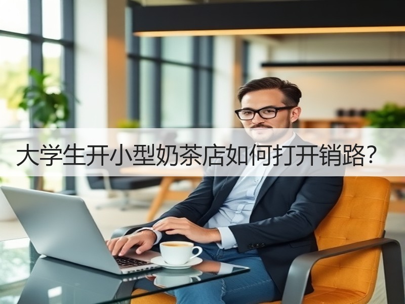 大学生开小型奶茶店如何打开销路？