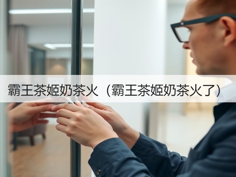 霸王茶姬奶茶火（霸王茶姬奶茶火了）