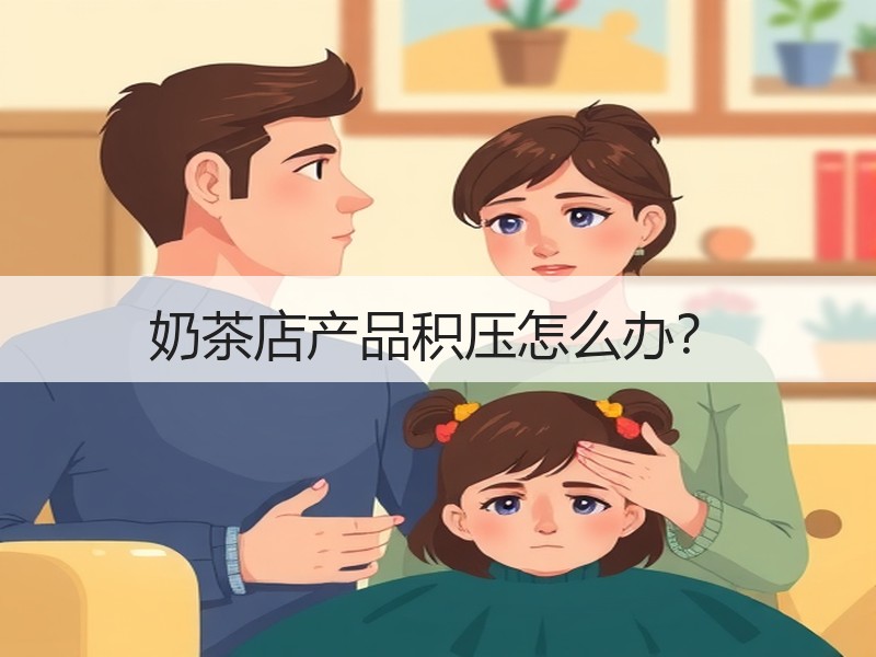 奶茶店产品积压怎么办？