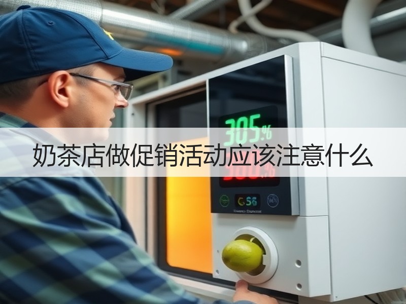 奶茶店做促销活动应该注意什么