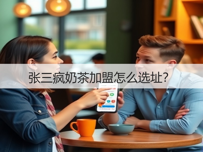 张三疯奶茶加盟怎么选址？