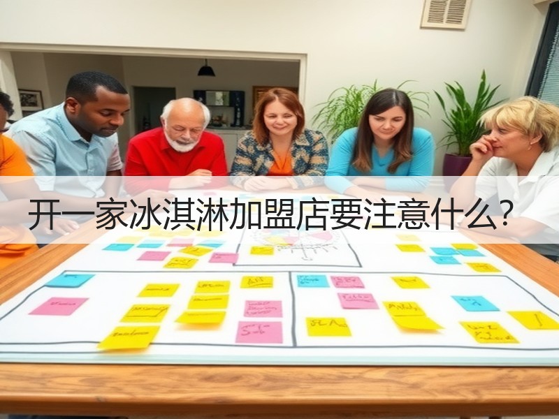 开一家冰淇淋加盟店要注意什么？