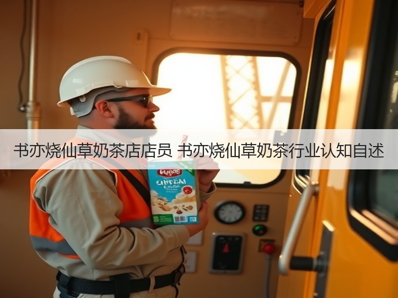 书亦烧仙草奶茶店店员 书亦烧仙草奶茶行业认知自述