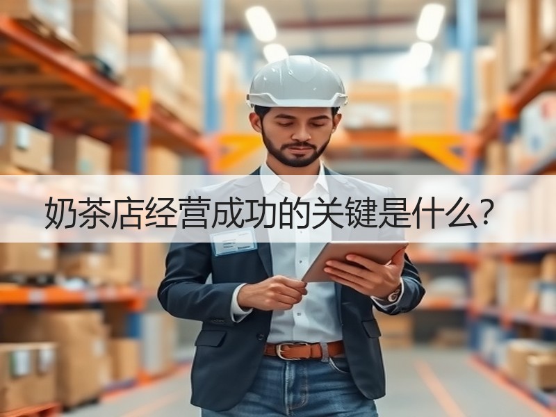奶茶店经营成功的关键是什么？