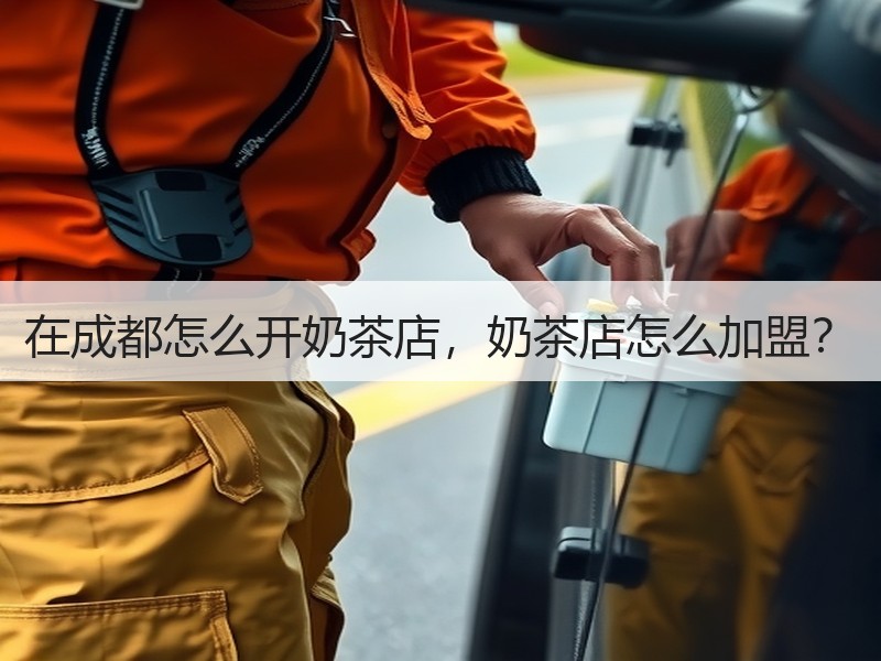 在成都怎么开奶茶店，奶茶店怎么加盟？