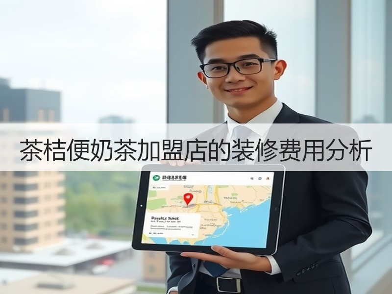 茶桔便奶茶加盟店的装修费用分析