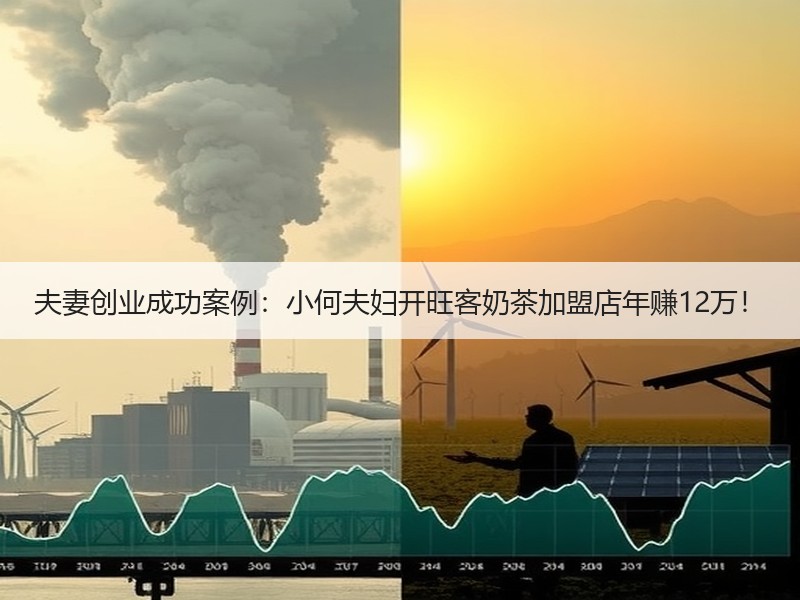 夫妻创业成功案例：小何夫妇开旺客奶茶加盟店年赚12万！
