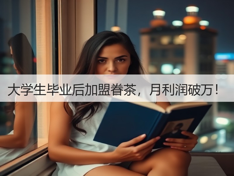 大学生毕业后加盟眷茶，月利润破万！