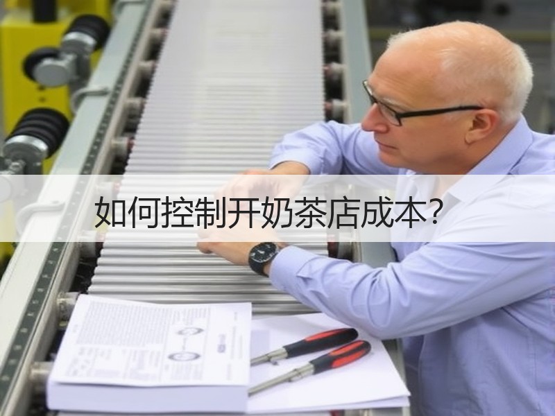 如何控制开奶茶店成本？
