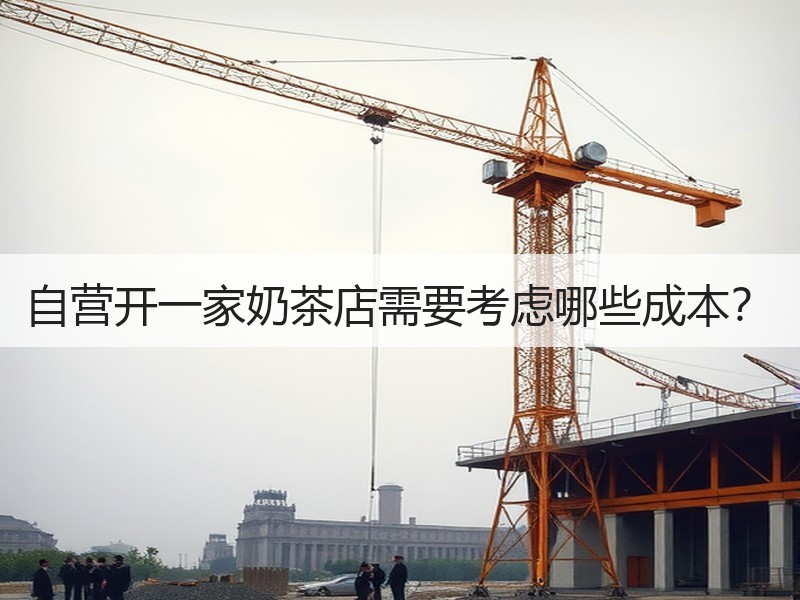 自营开一家奶茶店需要考虑哪些成本？