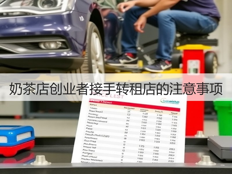 奶茶店创业者接手转租店的注意事项