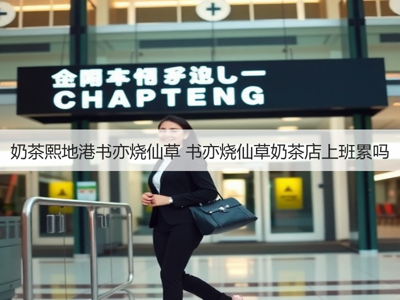 奶茶熙地港书亦烧仙草 书亦烧仙草奶茶店上班累吗