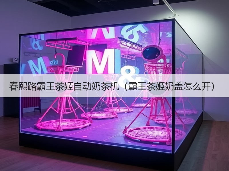 春熙路霸王茶姬自动奶茶机（霸王茶姬奶盖怎么开）