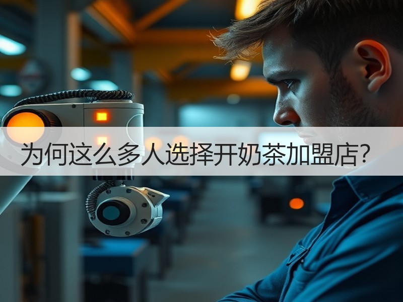 为何这么多人选择开奶茶加盟店？