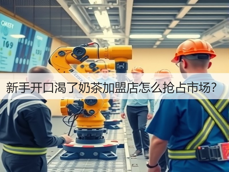新手开口渴了奶茶加盟店怎么抢占市场？