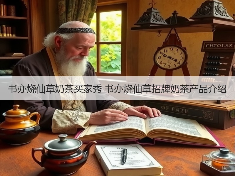 书亦烧仙草奶茶买家秀 书亦烧仙草招牌奶茶产品介绍