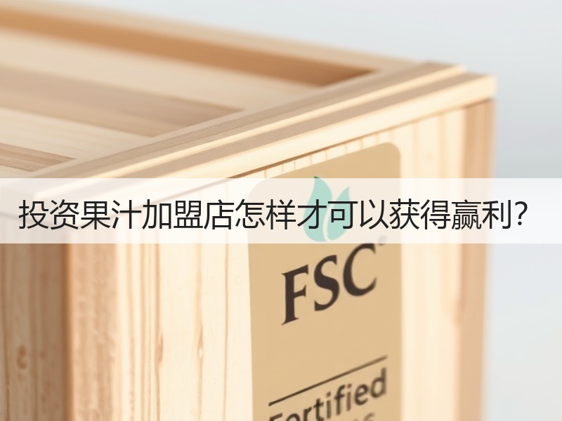 投资果汁加盟店怎样才可以获得赢利？