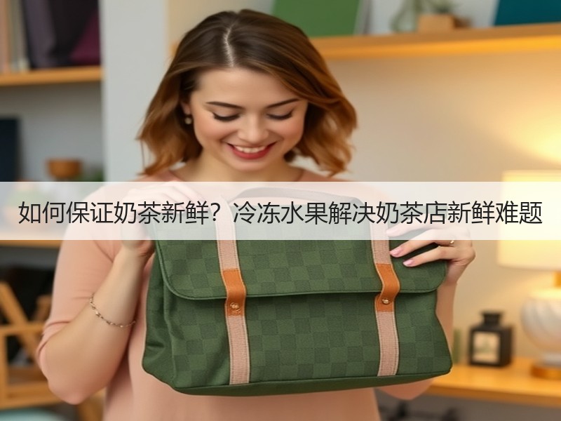 如何保证奶茶新鲜？冷冻水果解决奶茶店新鲜难题