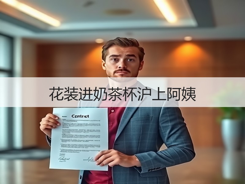 花装进奶茶杯沪上阿姨