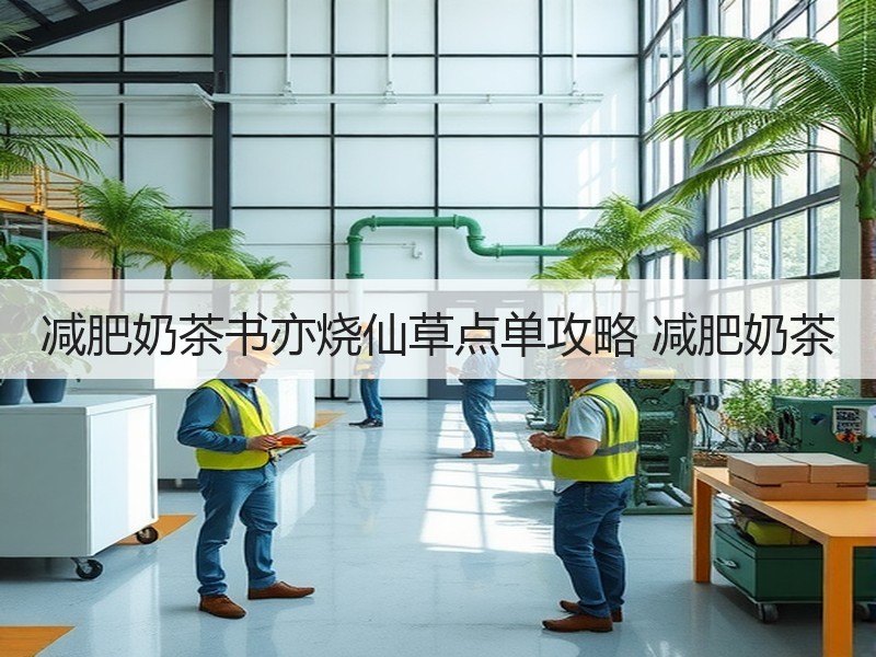 减肥奶茶书亦烧仙草点单攻略 减肥奶茶