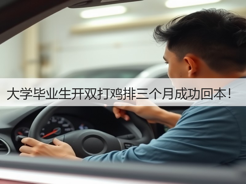 大学毕业生开双打鸡排三个月成功回本！
