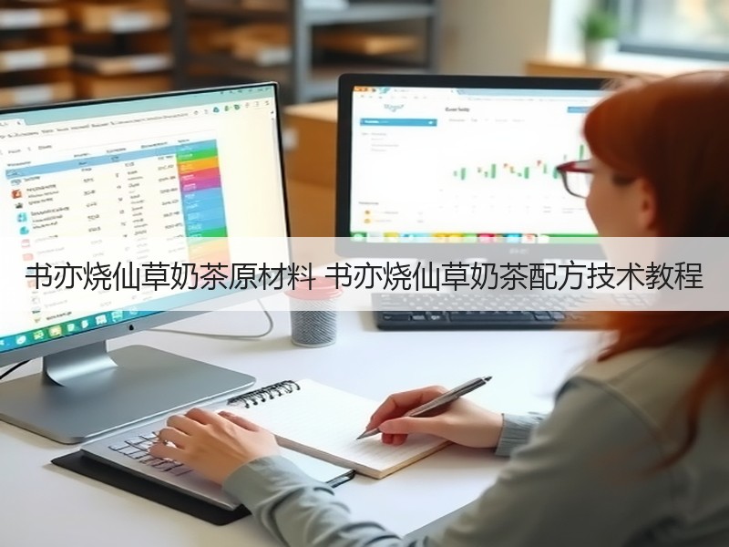 书亦烧仙草奶茶原材料 书亦烧仙草奶茶配方技术教程