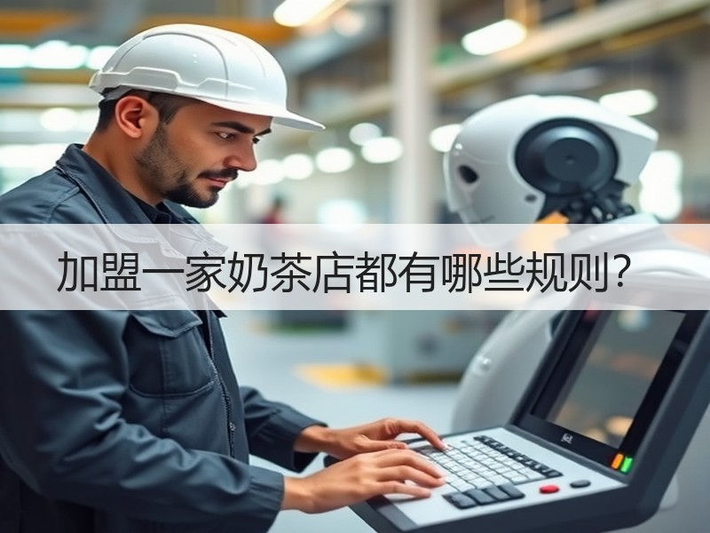 加盟一家奶茶店都有哪些规则？