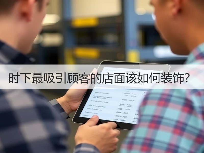 时下最吸引顾客的店面该如何装饰？