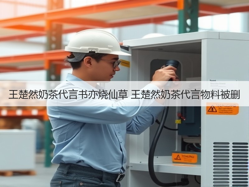 王楚然奶茶代言书亦烧仙草 王楚然奶茶代言物料被删